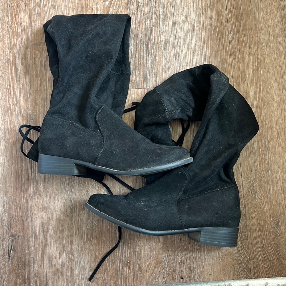 Knee high boots